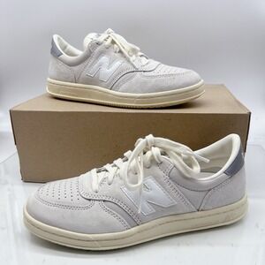 New Balance CT500 Men's Casual Sneakers Lace Up Light Gray Suede Off White US 7